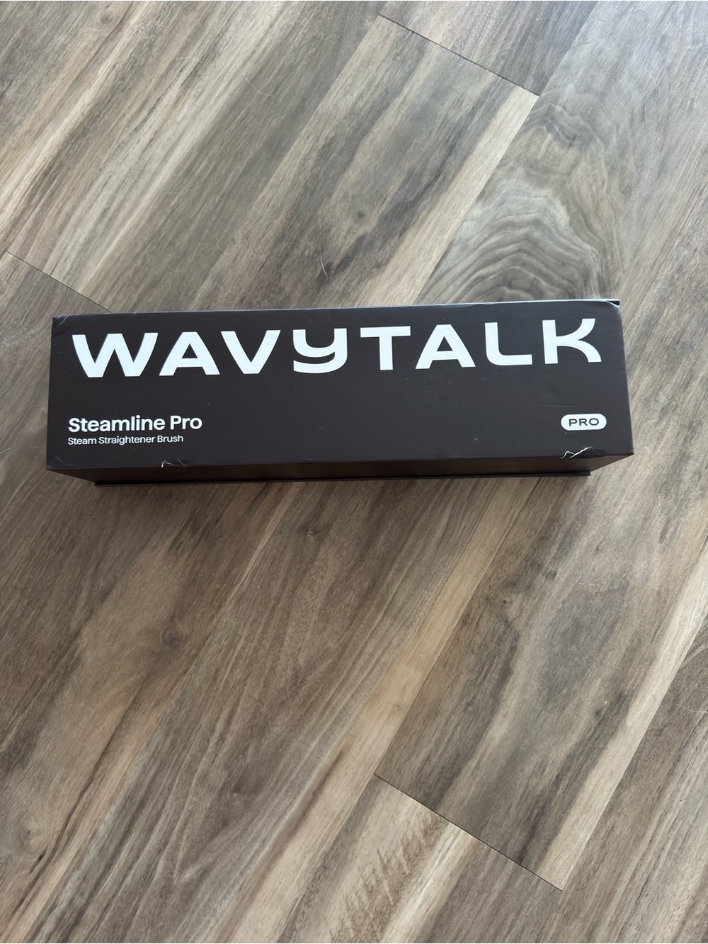 WAVYTALK Steamline Pro Black Steam Straightener Brush